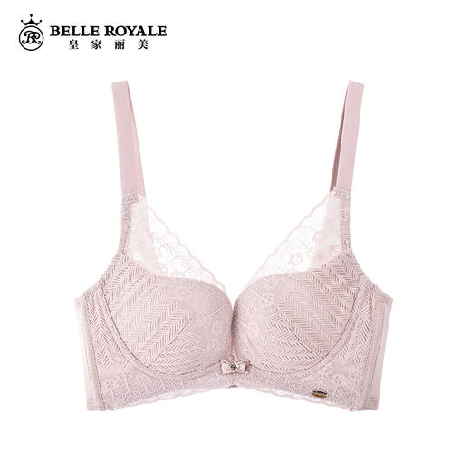 【秒杀品不退不换】WJ916-3皇家丽美收副乳美背内衣记忆钛圈中厚聚拢文胸 商品图0