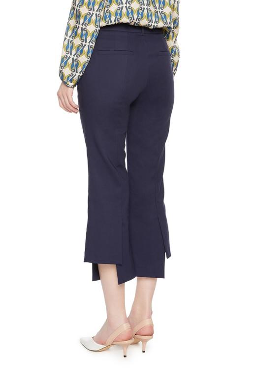 AVA 海军蓝不规则长裤 6150 商品图2