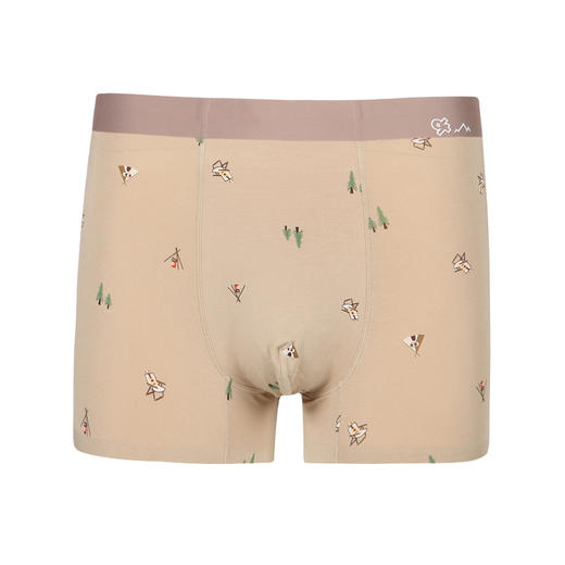 都市丽人都市锋尚日常休闲60S木莱尔平角裤男士内裤FK3HA7 商品图3