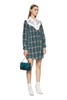 SUMMER & SAGE 格纹拼接刺绣衬衫裙 8597 商品缩略图1