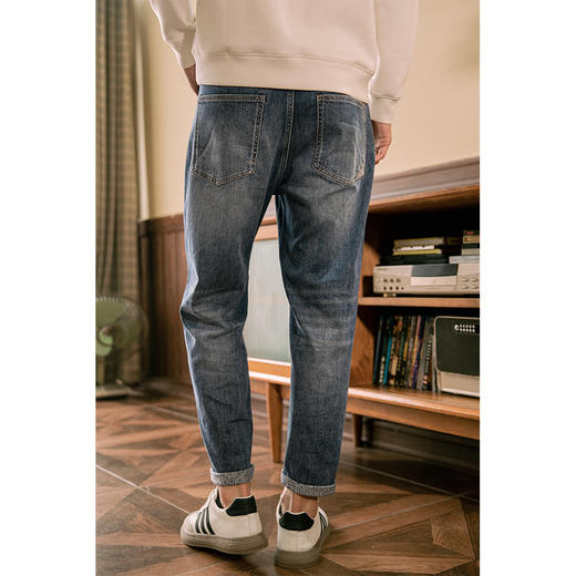 【断码清仓】HX 春季水洗牛仔长裤S201310002101 商品图2