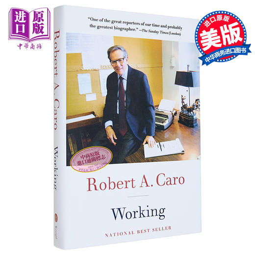 【中商原版】罗伯特·A.卡洛自传：工作 英文原版 Working 人物传记 商品图0