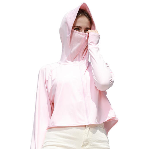 宝娜斯夏季冰丝防晒衣女UPF50+防紫外线薄款透气户外骑车防晒服 心选到家 商品图4