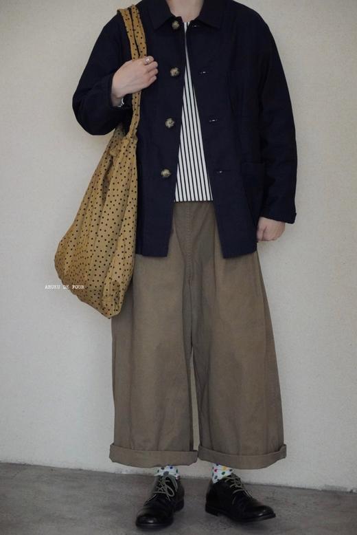 HTS卡其/黑/棕/墨绿阔腿裤 商品图4