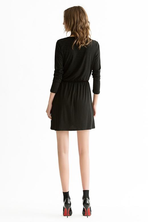 BCBGeneration 黑色包裹式小黑裙 651 商品图2