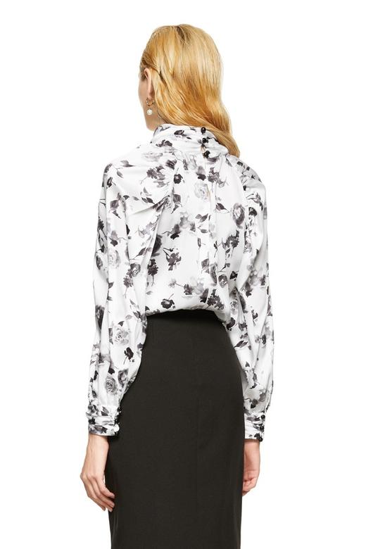 Le Malene 水墨印花高领上衣 8698 商品图2