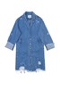 ELLA JADE 蓝色磨边牛仔长外套 6261 商品缩略图4
