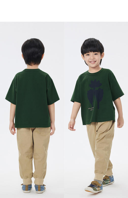 jnby  23年春款  宽松圆领短袖T恤  1N3112510 商品图10