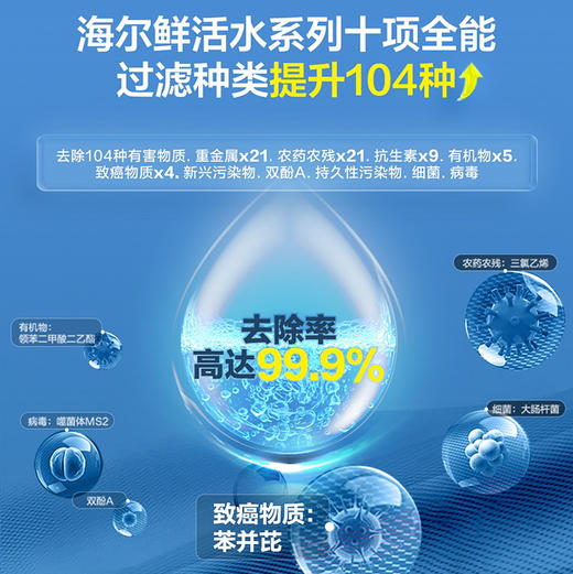 海尔（Haier）净水器 HRO10H99-2U1 商品图2