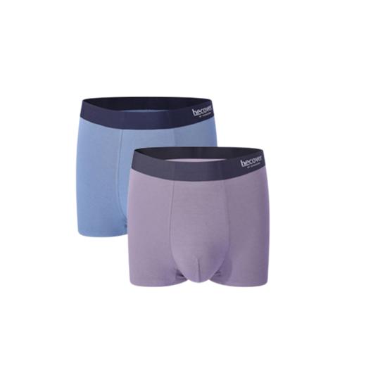 【超值莫代尔】德国舒雅男士超柔莫代尔无痕平角底裤内裤(1条装）35/17774T 商品图0