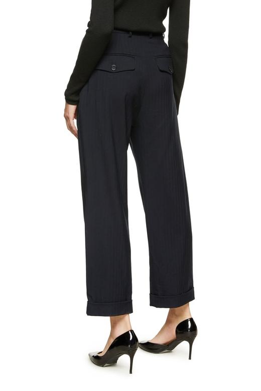 LNNNS 海军蓝插袋西装裤 8697 商品图2