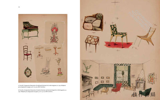 Lina Bo Bardi：Drawings / 建筑师莉娜·博·巴蒂：图纸 商品图3