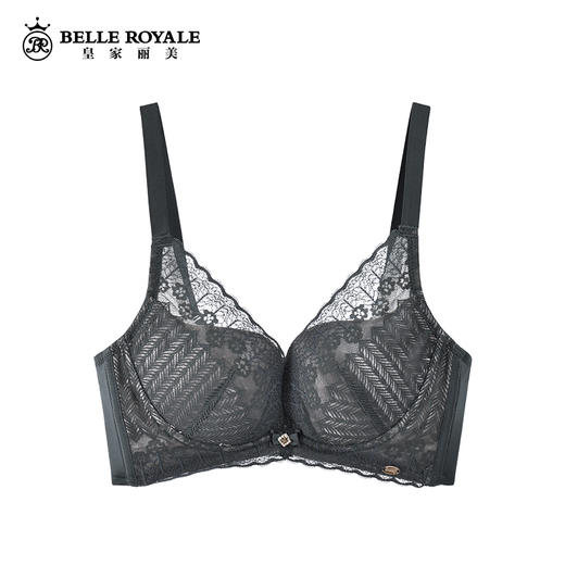 【秒杀品不退不换】WJ916-3皇家丽美收副乳美背内衣记忆钛圈中厚聚拢文胸 商品图2