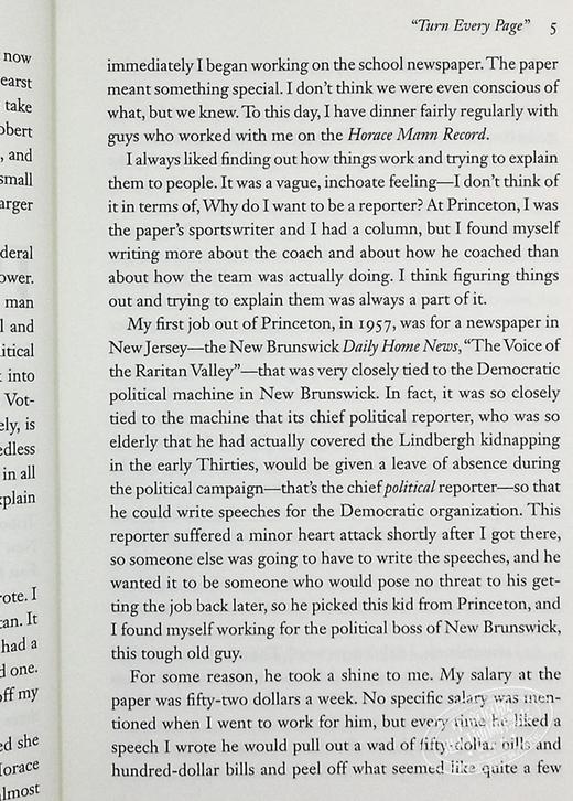 【中商原版】罗伯特·A.卡洛自传：工作 英文原版 Working 人物传记 商品图6