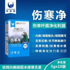 【伤寒净】粉剂5克*10袋赛种鸽沙门氏副伤寒调理肠道伤寒停（欧耐德）