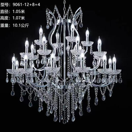 9061-12+8+4吊灯（运费自理） 商品图1