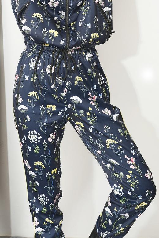 SUMMER & SAGE 植物印花收脚长裤 6258 商品图4