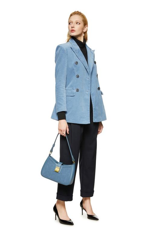 LNNNS 海军蓝插袋西装裤 8697 商品图1