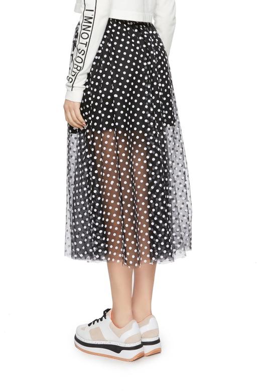 SUMMER & SAGE 半透明波点半身长裙 6055 商品图2