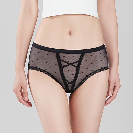都市丽人时尚系列蕾丝三角裤女士内裤低腰三角裤LK33A8 商品图0