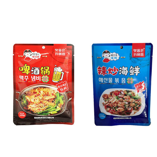 延边特产火啤酒锅料。炒海鲜料  100g/袋  包邮！ 商品图0