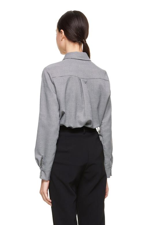 ELLA JADE 荷叶边饰格纹衬衣 8591 商品图2