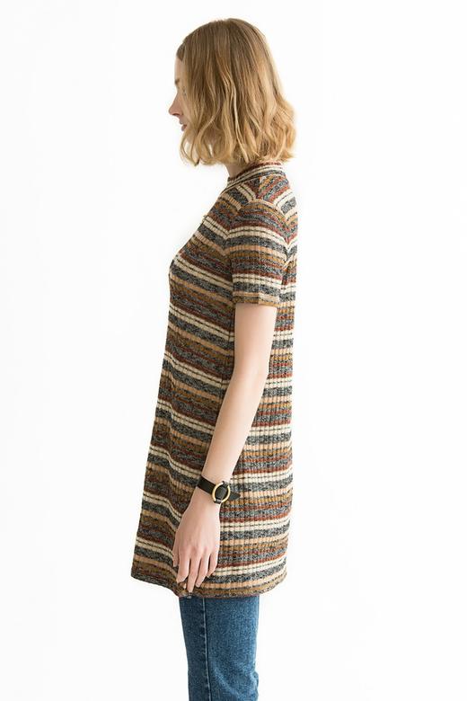 BCBGeneration 异域风情条纹连衣裙 647 商品图1