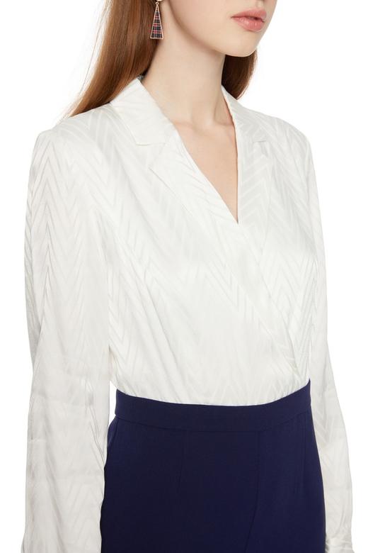 OCTAVIA 围裹式拼色连体裤 6263 商品图3