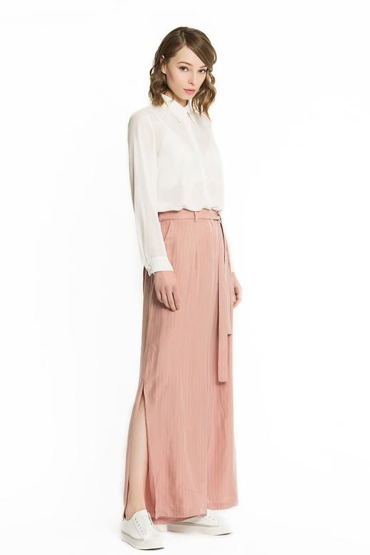 HAYES 奶白色透视雪纺衫 1423 商品图2