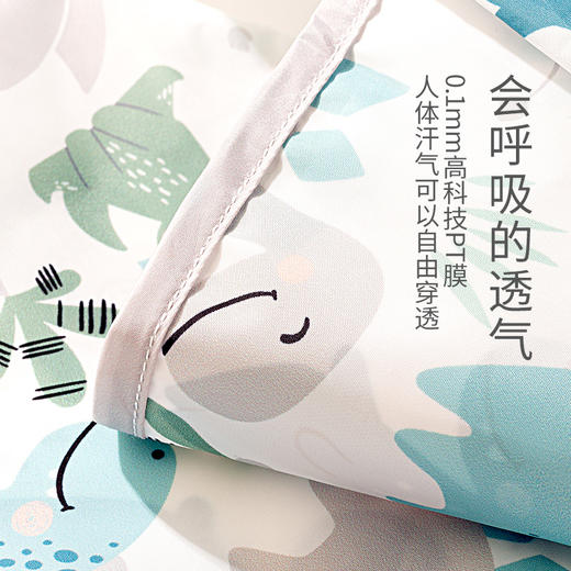 绿鼻子宝宝吃饭罩衣儿童长短袖围兜反穿衣防水防脏饭兜小孩围裙 商品图1