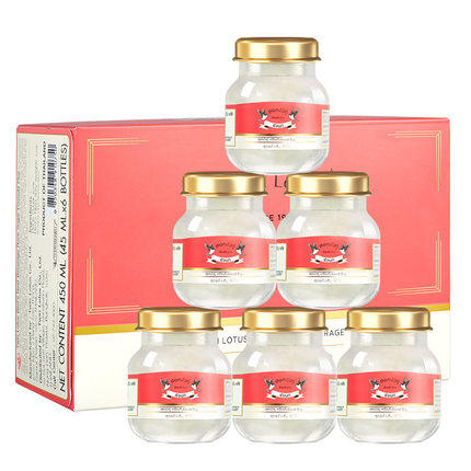 Twin Lotus双莲高浓度4%即食燕窝原味冰糖型 75ml*6/盒 商品图0