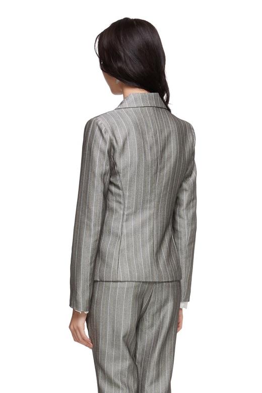 LNNNS 灰色条纹西装外套 6084 商品图2