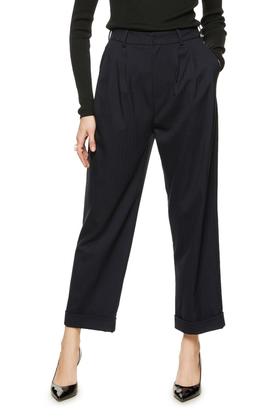 LNNNS 海军蓝插袋西装裤 8697