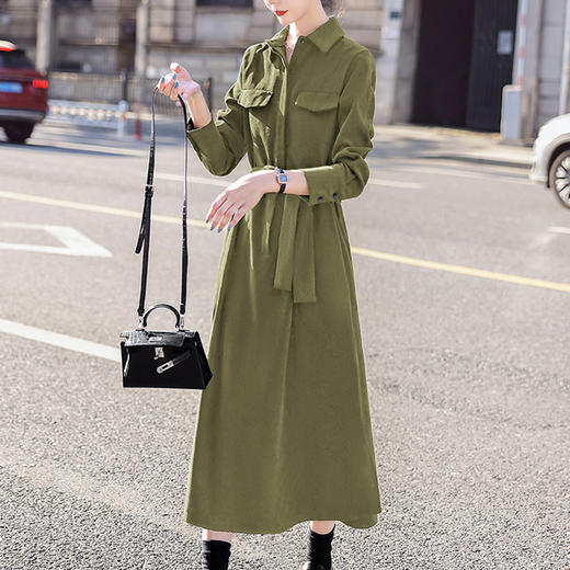 裁缝学苑AQ165 连衣裙纸样 女装春装新款法式复古裙子衬衫裙服装 商品图4