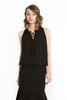 MAX STUDIO 黑色雪纺背心 665 商品缩略图0