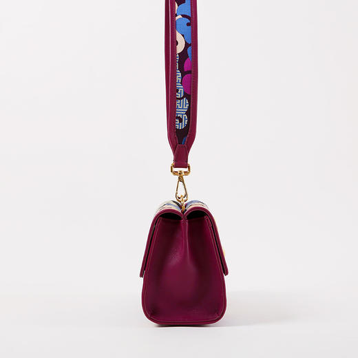 SAINTJOY/上久楷 宋锦女式单肩包  零度空间  BWS18A0301 商品图6