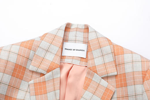 学院风格纹西服 商品图3