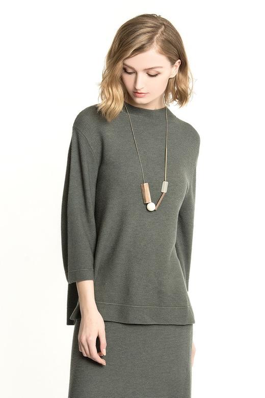 BONNIE ALEX 灰色宽松针织毛衫 1089 商品图0