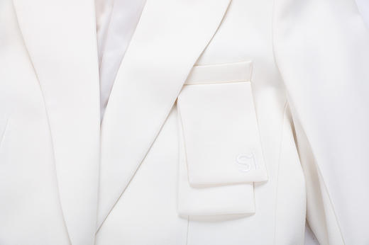 装饰胸兜直筒西服 商品图6