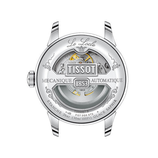 天梭Tissot力洛克机械男表T006.407.11.033.02手表机械表 商品图3