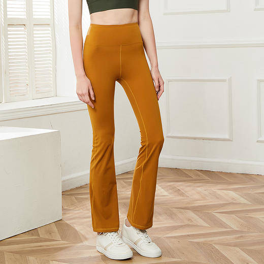 哈瓦塔高腰亲肤微喇运动瑜伽裤 商品图13