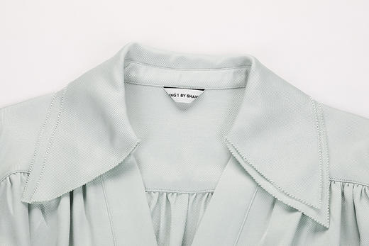 腰部镂空互搭系扣连衣裙 商品图3