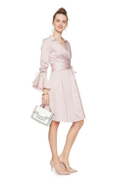 VERO MODA 浅粉色束腰连衣裙 5420 商品图3