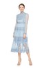 ONLY 浅蓝绣花半透明连衣裙 5863 商品缩略图3