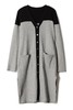 LNNNS 拼色侧开衩长外套 8770 商品缩略图4