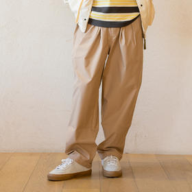 PRIMEE Two Tuck Five Pockets Tapered Pants双摺锥形休闲长裤