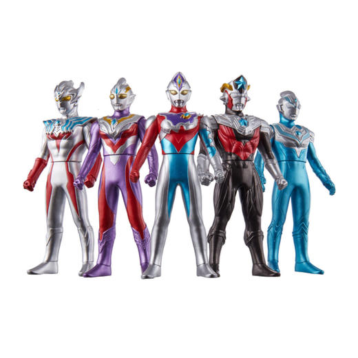 万代奥特曼QS1791奥特英雄系列 新生代英雄软胶收藏套装3 商品图3