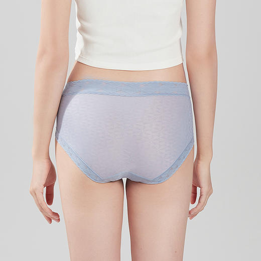 都市丽人健康系列锦泳平角裤女士内裤中腰平角裤LK35B3 商品图2