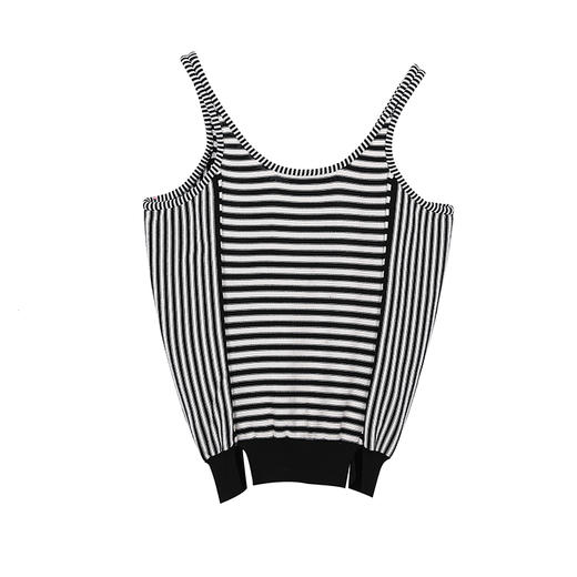 条纹针织吊带背心 商品图2