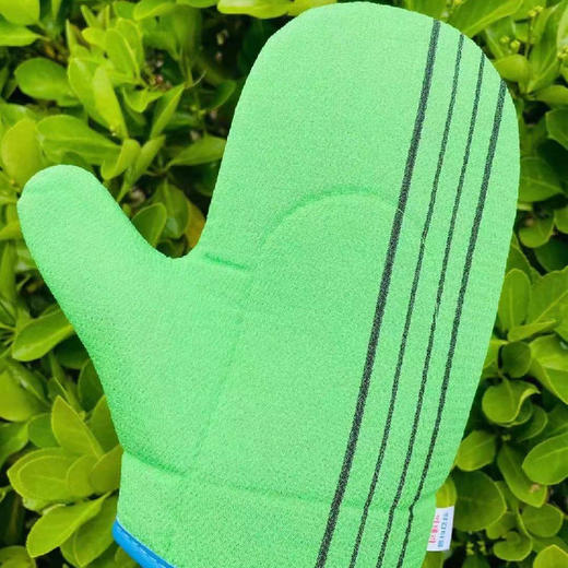 【中欧班列精选5个】韩国老奶奶大拇指澡巾 原装进口搓背神器沐浴手套 商品图1